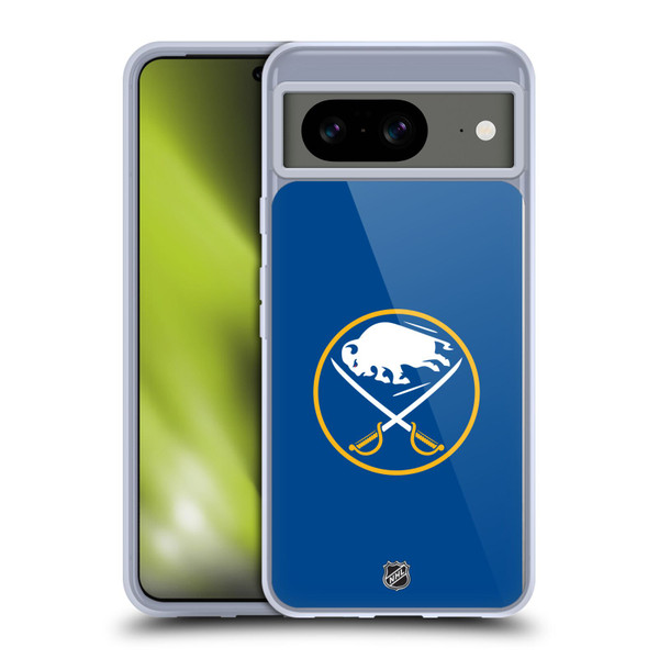 NHL Buffalo Sabres Plain Soft Gel Case for Google Pixel 8