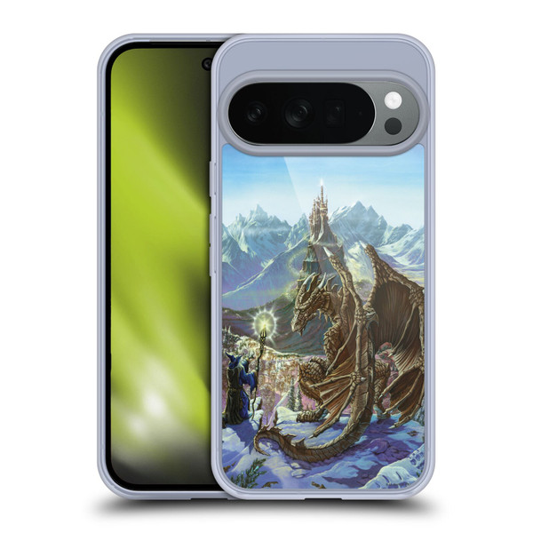 Ed Beard Jr Dragon Friendship Encounter Soft Gel Case for Google Pixel 10