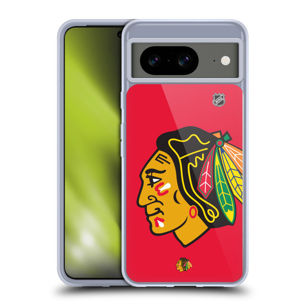 NHL Chicago Blackhawks Oversized Soft Gel Case for Google Pixel 8