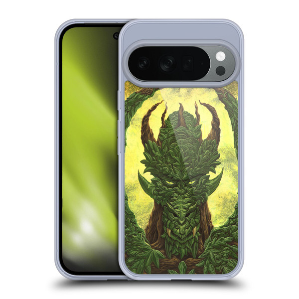 Ed Beard Jr Dragons Green Guardian Greenman Soft Gel Case for Google Pixel 10