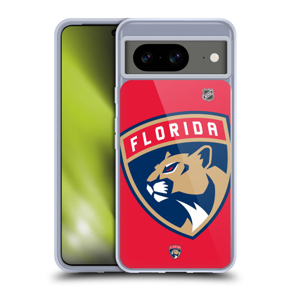 NHL Florida Panthers Oversized Soft Gel Case for Google Pixel 8