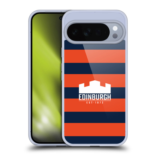 Edinburgh Rugby Graphics Stripes Soft Gel Case for Google Pixel 10 Pro XL