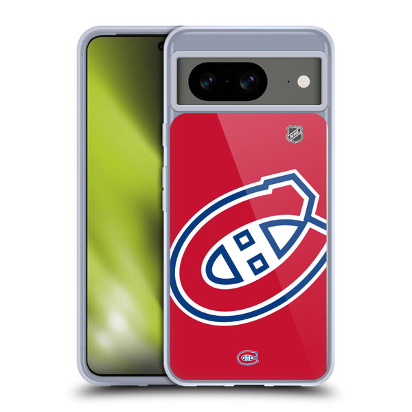 NHL Montreal Canadiens Oversized Soft Gel Case for Google Pixel 8