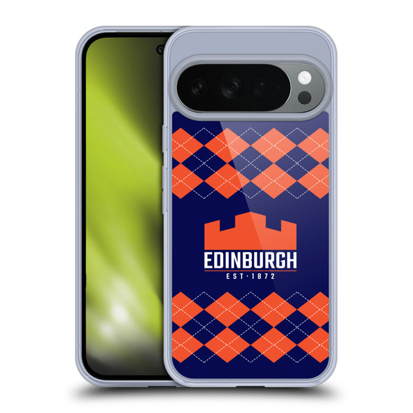 Edinburgh Rugby Logo 2 Argyle Soft Gel Case for Google Pixel 10