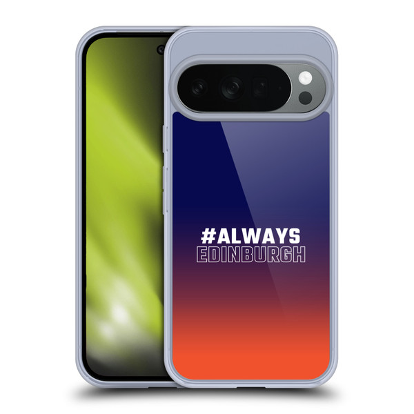 Edinburgh Rugby Logo 2 Gradient Edinburgh Soft Gel Case for Google Pixel 10