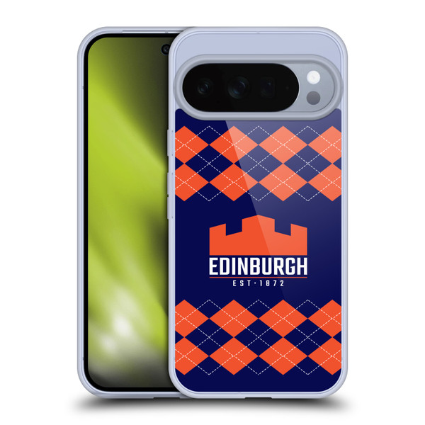 Edinburgh Rugby Logo 2 Argyle Soft Gel Case for Google Pixel 10 Pro XL