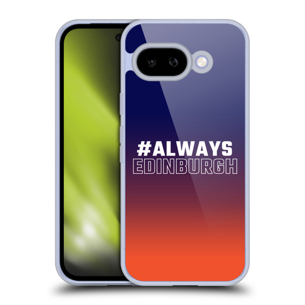 Edinburgh Rugby Logo 2 Gradient Edinburgh Soft Gel Case for Google Pixel 9A