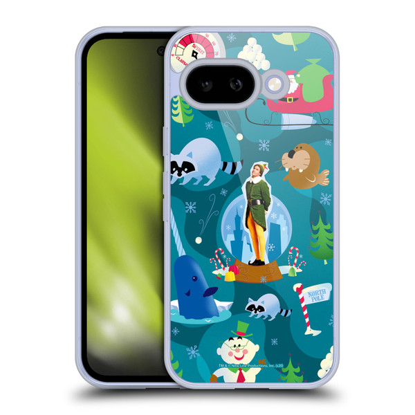 Elf Movie Graphics 1 Animals Pattern Soft Gel Case for Google Pixel 9A
