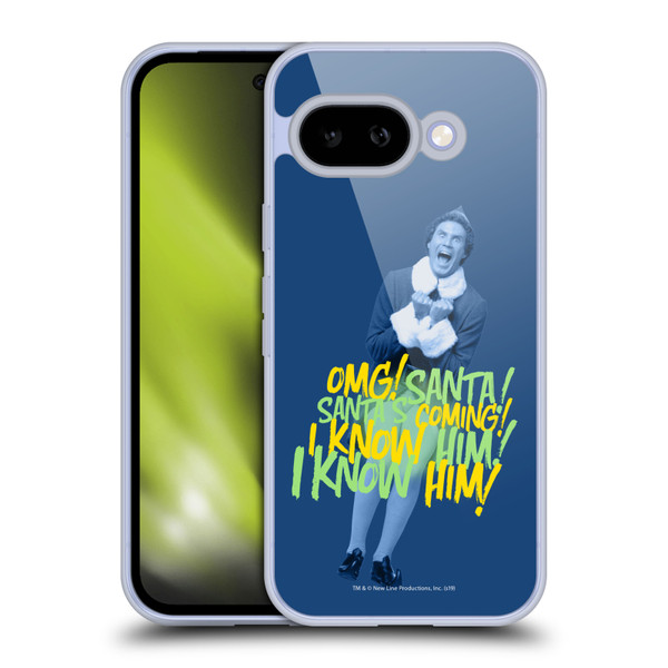 Elf Movie Graphics 2 Santa I Know Him Soft Gel Case for Google Pixel 9A
