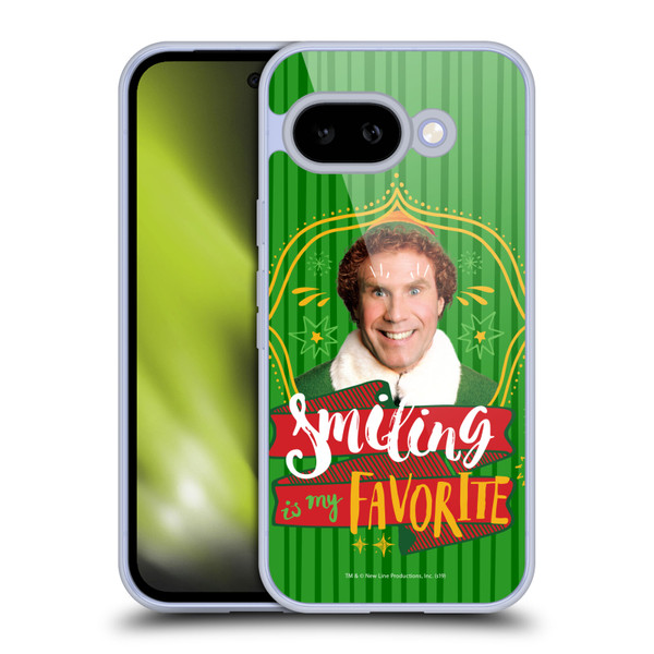Elf Movie Graphics 2 Smiling Is My favorite Soft Gel Case for Google Pixel 9A
