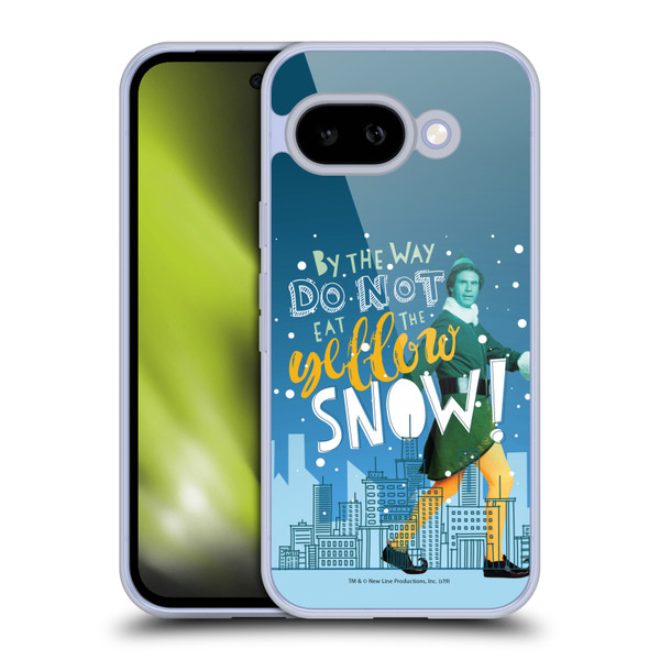 Elf Movie Graphics 2 Yellow Snow Soft Gel Case for Google Pixel 9A