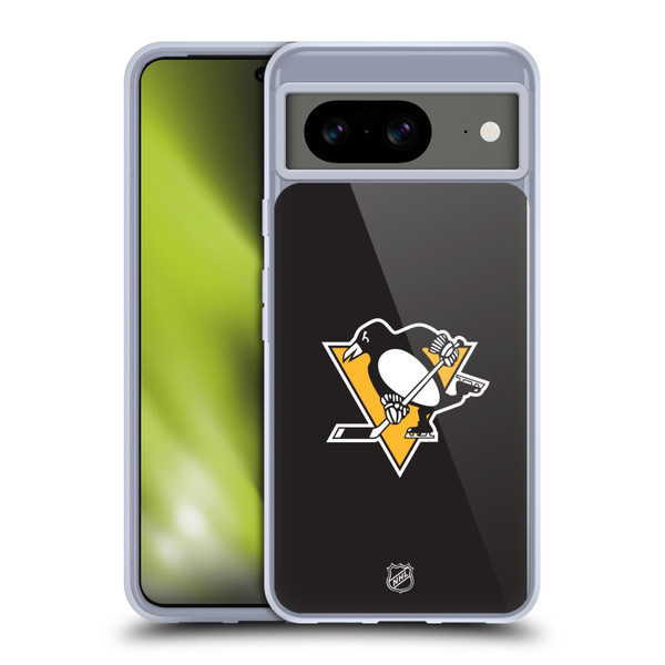 NHL Pittsburgh Penguins Plain Soft Gel Case for Google Pixel 8