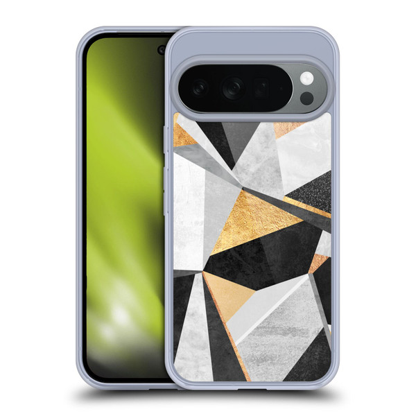 Elisabeth Fredriksson Geometric Design And Pattern Geometry Gold Soft Gel Case for Google Pixel 10