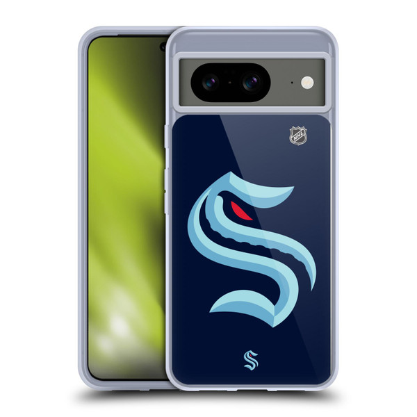 NHL Seattle Kraken Oversized Soft Gel Case for Google Pixel 8
