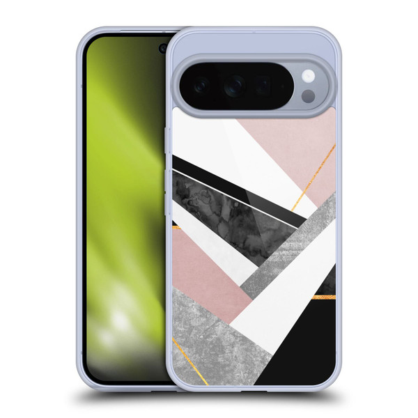 Elisabeth Fredriksson Geometric Design And Pattern Lines And Layers Soft Gel Case for Google Pixel 10 Pro XL