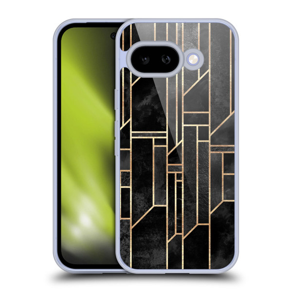 Elisabeth Fredriksson Geometric Design And Pattern Black Skies Soft Gel Case for Google Pixel 9A