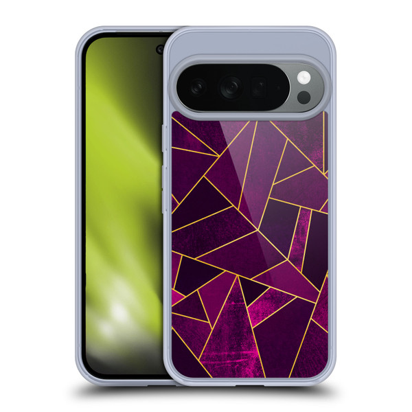 Elisabeth Fredriksson Stone Collection Purple Soft Gel Case for Google Pixel 10