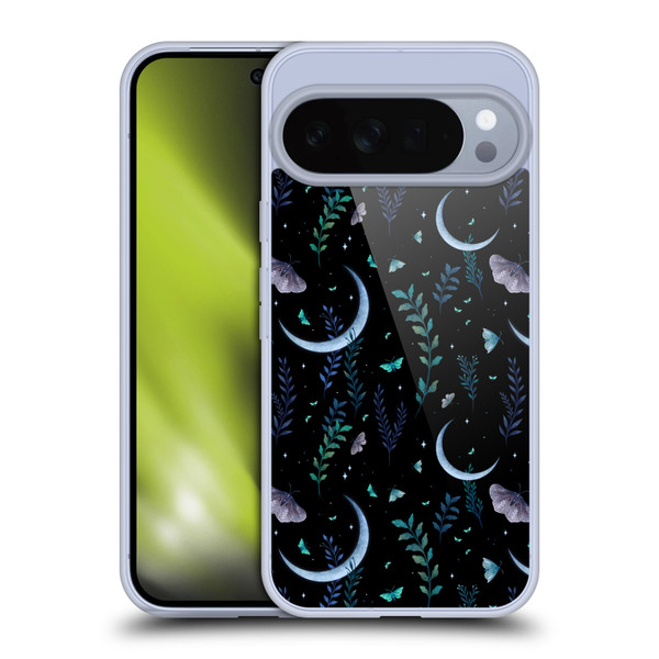 Episodic Drawing Art Moth Garden Pattern Soft Gel Case for Google Pixel 10 Pro XL