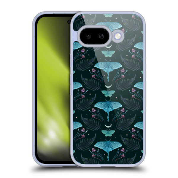 Episodic Drawing Art Emerald Pattern Soft Gel Case for Google Pixel 9A