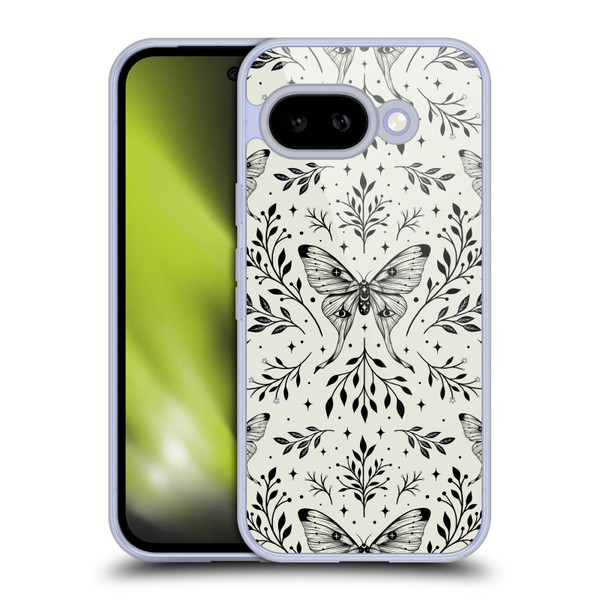 Episodic Drawing Art Mystical Butterfly Pattern Soft Gel Case for Google Pixel 9A