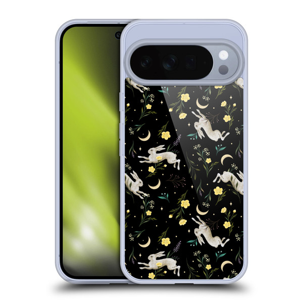 Episodic Drawing Pattern Bunny Night Soft Gel Case for Google Pixel 10 Pro XL