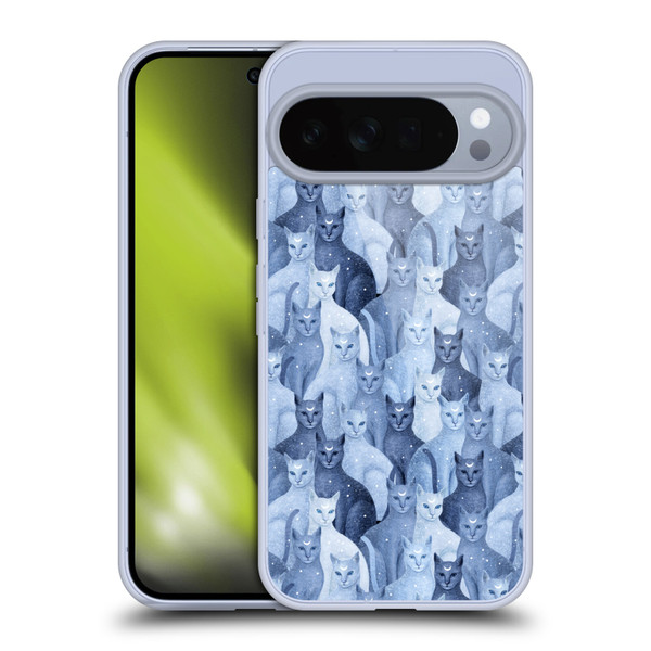 Episodic Drawing Pattern Cats Soft Gel Case for Google Pixel 10 Pro XL