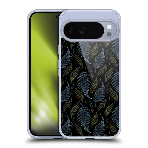 Episodic Drawing Pattern Leaves Soft Gel Case for Google Pixel 10 Pro XL