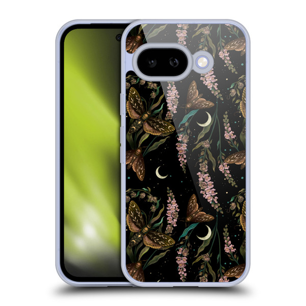 Episodic Drawing Pattern Death Head Pattern Soft Gel Case for Google Pixel 9A