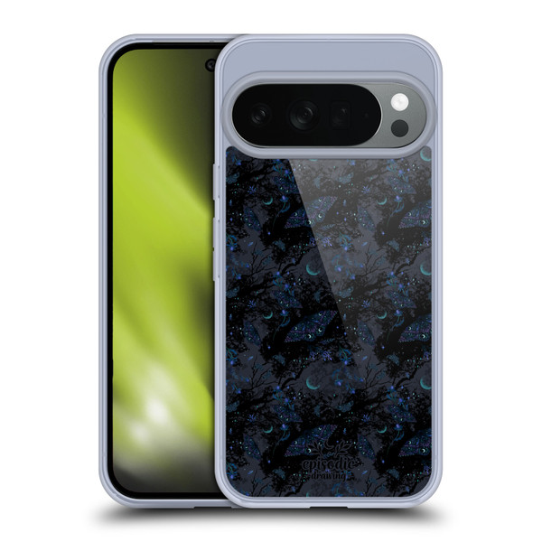 Episodic Drawing Spooky Patterns Witch Moth Soft Gel Case for Google Pixel 10