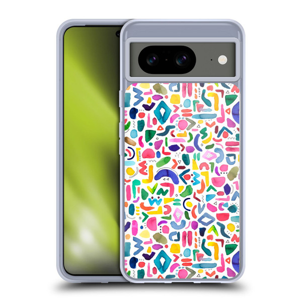 Ninola Mix Patterns Summer Tribal Soft Gel Case for Google Pixel 8