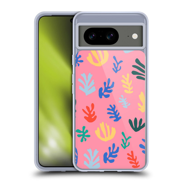 Ninola Ocean Colorful Leaves Soft Gel Case for Google Pixel 8