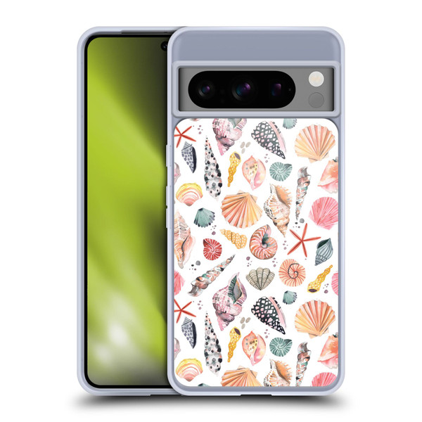 Ninola Ocean Sea Shells Soft Gel Case for Google Pixel 8 Pro