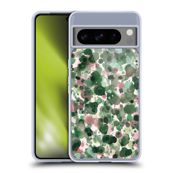 Ninola Pattern Abstract Green Moss Soft Gel Case for Google Pixel 8 Pro