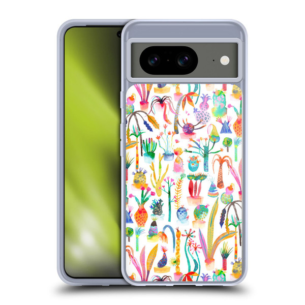 Ninola Summer Patterns Lush Garden Soft Gel Case for Google Pixel 8