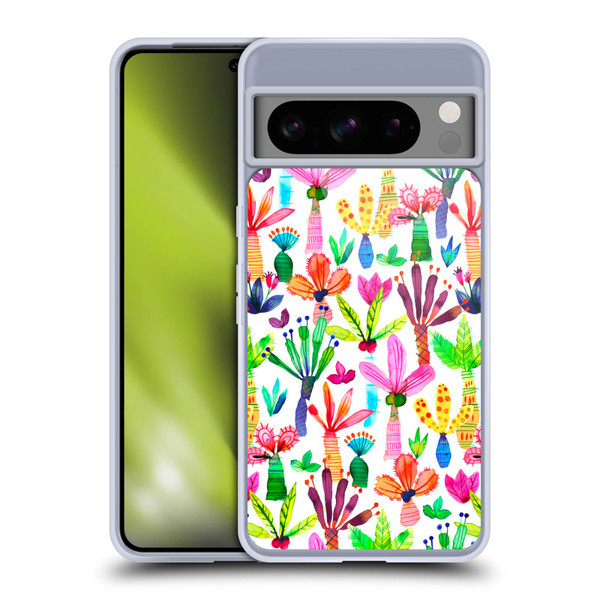Ninola Summer Patterns Palms Garden Soft Gel Case for Google Pixel 8 Pro