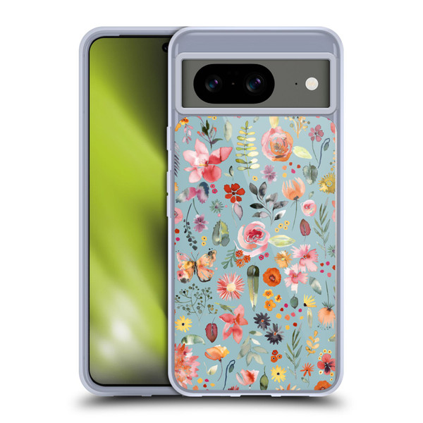 Ninola Spring Floral Nature Soft Gel Case for Google Pixel 8