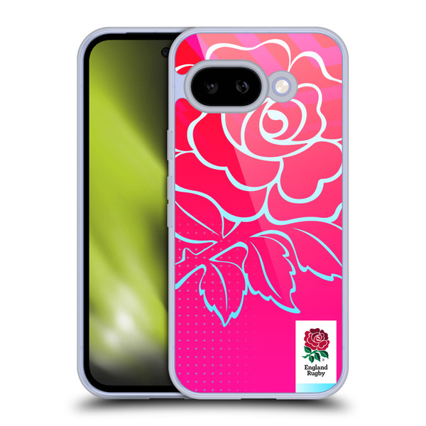 England Rugby Union This Rose Means Everything Oversized Logo Soft Gel Case for Google Pixel 9A