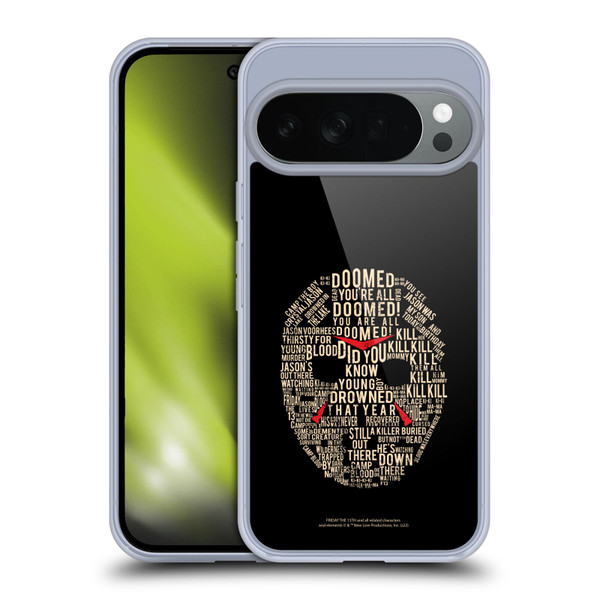 Friday the 13th 1980 Graphics Typography Soft Gel Case for Google Pixel 10