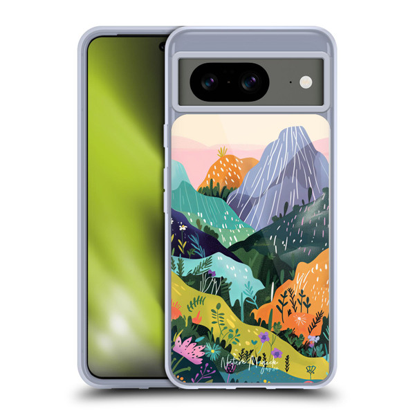Nature Magick Fascinating Hills Colors Soft Gel Case for Google Pixel 8