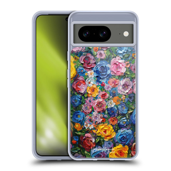 Nature Magick Paint Blobs Buds Soft Gel Case for Google Pixel 8