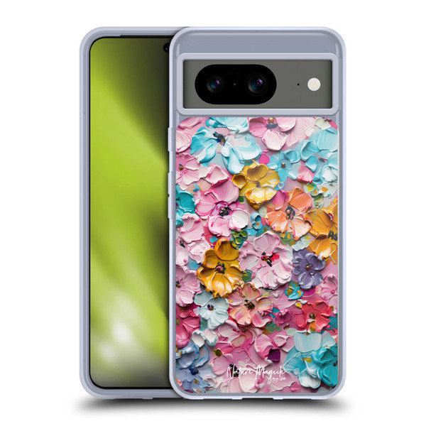 Nature Magick Paint Blobs Pretty Soft Gel Case for Google Pixel 8