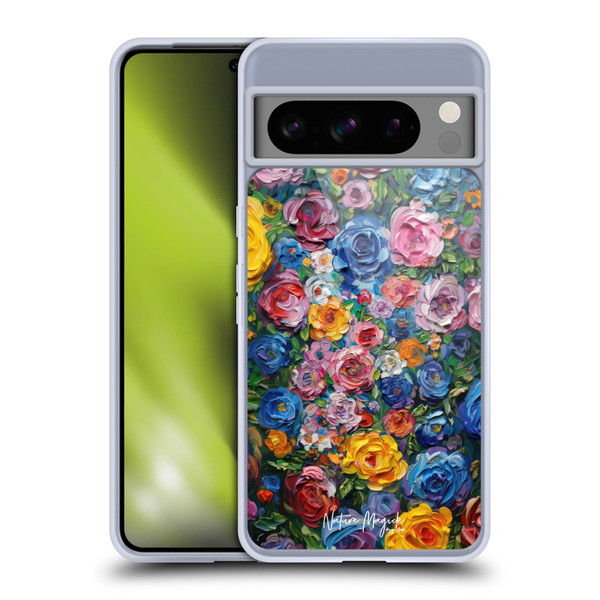 Nature Magick Paint Blobs Buds Soft Gel Case for Google Pixel 8 Pro