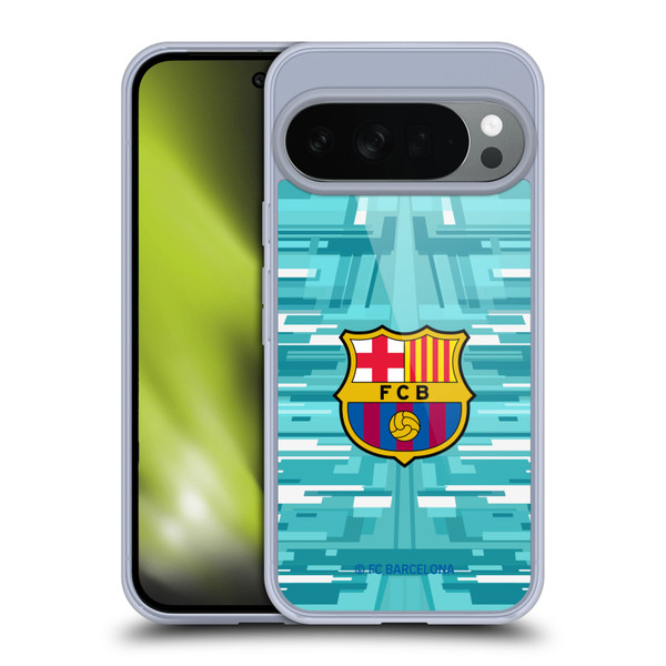 FC Barcelona 2019/20 Crest Kit Home Goalkeeper Soft Gel Case for Google Pixel 10