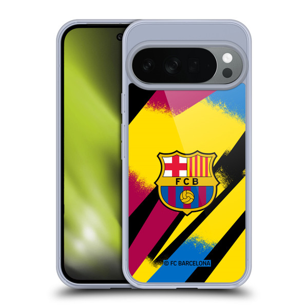 FC Barcelona 2019/20 Crest Kit Third Goalkeeper Soft Gel Case for Google Pixel 10