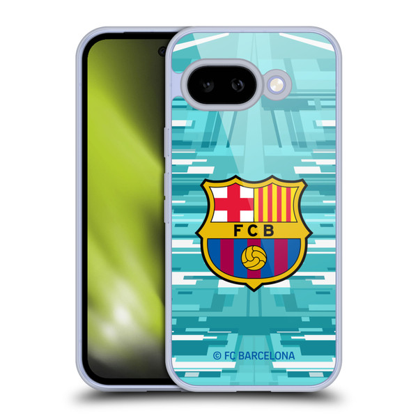 FC Barcelona 2019/20 Crest Kit Home Goalkeeper Soft Gel Case for Google Pixel 9A