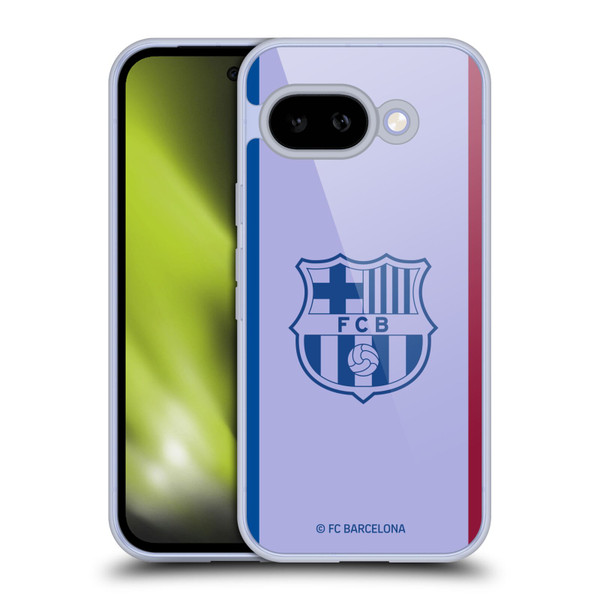 FC Barcelona 2021/22 CREST KIT Away Soft Gel Case for Google Pixel 9A