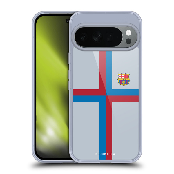 FC Barcelona 2022/23 Crest Kit Third Soft Gel Case for Google Pixel 10