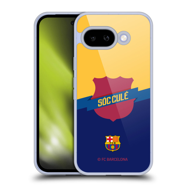FC Barcelona Culé  Badge Soft Gel Case for Google Pixel 9A