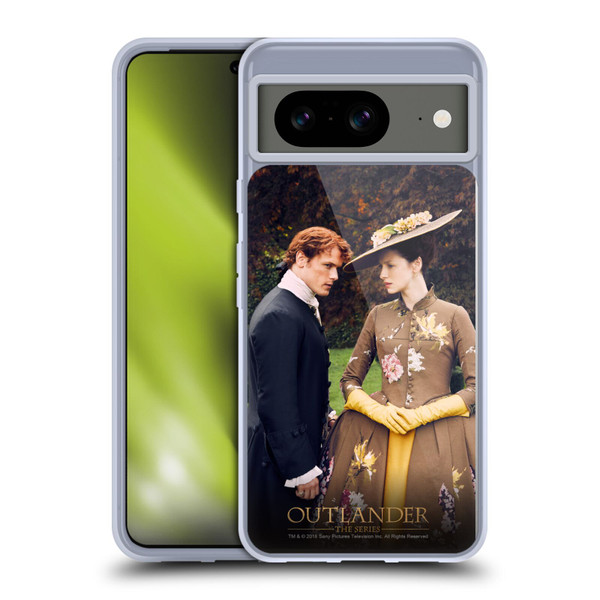 Outlander Characters Jamie And Claire Soft Gel Case for Google Pixel 8