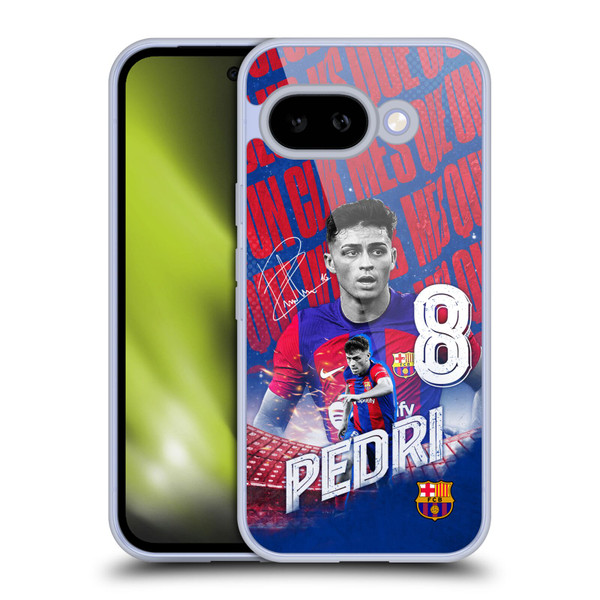 FC Barcelona 2023/24 First Team Pedri Soft Gel Case for Google Pixel 9A